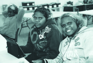 teenage Indigenous students